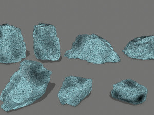 ice rock 3D Модель
