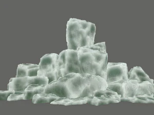 ice rocks 3D Model