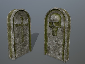 tombstone set 3D 模型