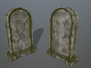 tombstone set 3D 模型