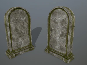 tombstone set 3D Model