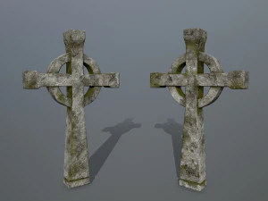 tombstone set 3D Model
