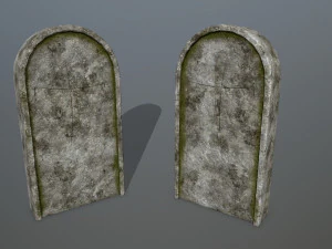 tombstone set 3D Model