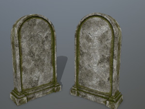 tombstone set 3D 模型