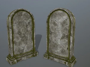 tombstone set 3D Model