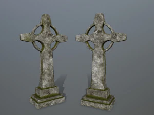 tombstone set 3D Model