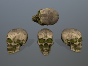 tombstone set 3D 模型