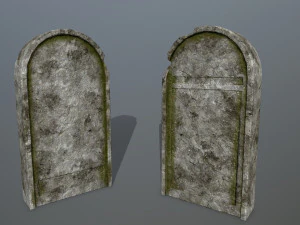 tombstone set 3D Model