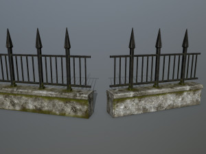 tombstone set 3D 模型