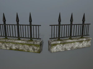 tombstone set 3D Model