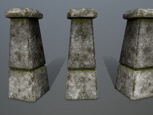 tombstone set 3D 模型