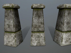 tombstone set 3D Model