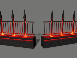 tombstone set 3D Model