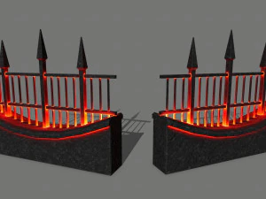tombstone set 3D Model