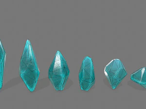 crysal set 3D Model