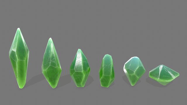 crysal set Model 3D .c4d .max .obj .3ds .fbx .stl .blend 