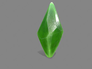 conjunto de cristal Modelo 3D