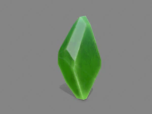 conjunto de cristal Modelo 3D