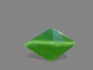 conjunto de cristal Modelo 3D
