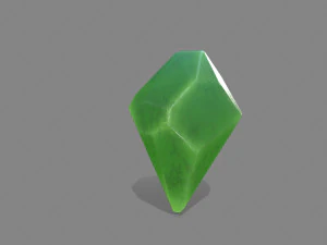 conjunto de cristal Modelo 3D