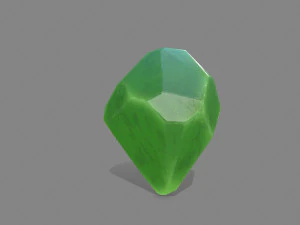 conjunto de cristal Modelo 3D