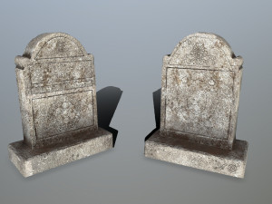tombstone set 3D Model
