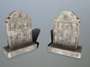 tombstone set 3D Model