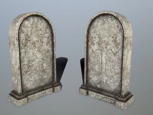 tombstone set 3D Model