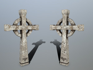 tombstone set 3D Model