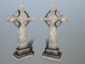 tombstone set 3D Model