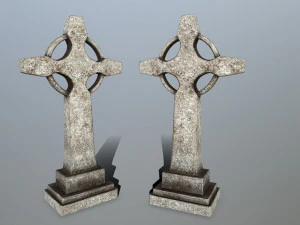 tombstone set 3D Model