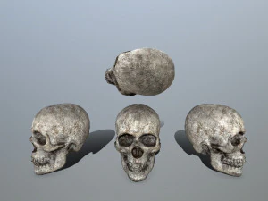 tombstone set 3D Model