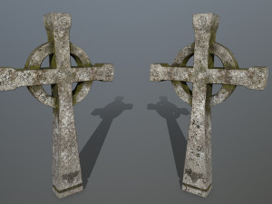 tombstone set 3D Model