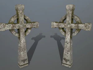 tombstone set 3D Model