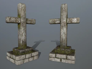 tombstone set 3D Model