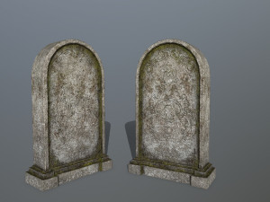 tombstone set 3D Model