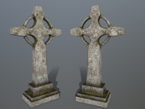 tombstone set 3D Model
