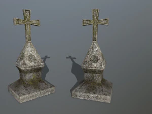 tombstone set 3D Model