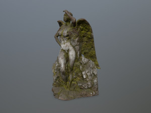 statue 4 Model 3D