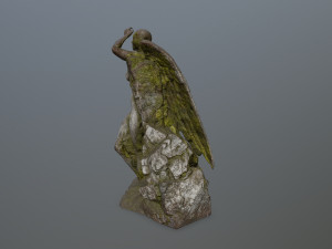 statue 4 Model 3D