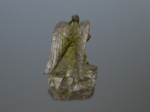 statue 4 Model 3D