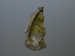 statue 4 Model 3D