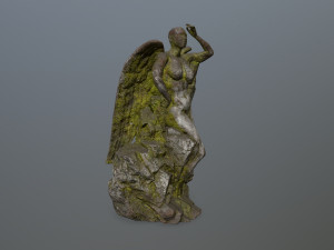 statue 4 Model 3D
