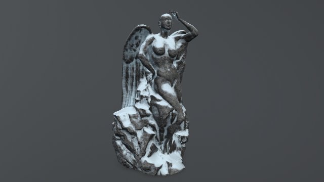 statue 6 3D Model .c4d .max .obj .3ds .fbx .stl .blend