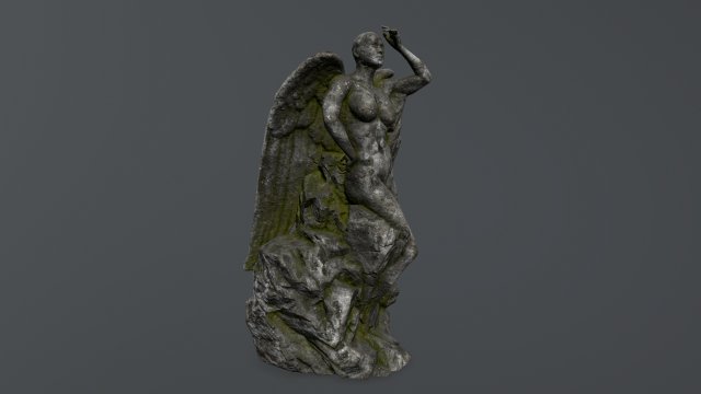 statue 7 3D Model .c4d .max .obj .3ds .fbx .stl .blend 