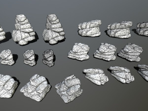 rocks 3D 模型