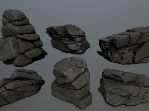 rocks 1 3D Model