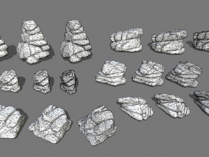 rocks 1 3D Model