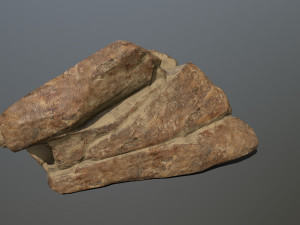 desert rocks Model 3D