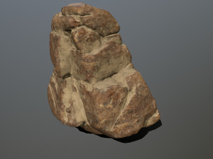 desert rocks Model 3D
